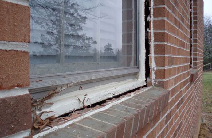 Foundation Crack Around Window